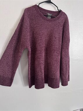 Matty M Plum Crewneck Sweater